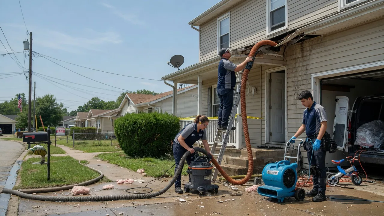 Water Damage Restoration in Tower Hill, IL near me
